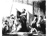 Moses consecrating Eleazar as Aaron`s successor